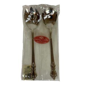 Reed and Barton Duchess Of Marlborough Serving Salad Set Stainless Steel